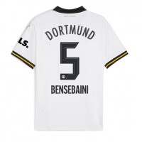 Camisa de Futebol Borussia Dortmund Ramy Bensebaini #5 Equipamento Alternativo 2024-25 Manga Curta